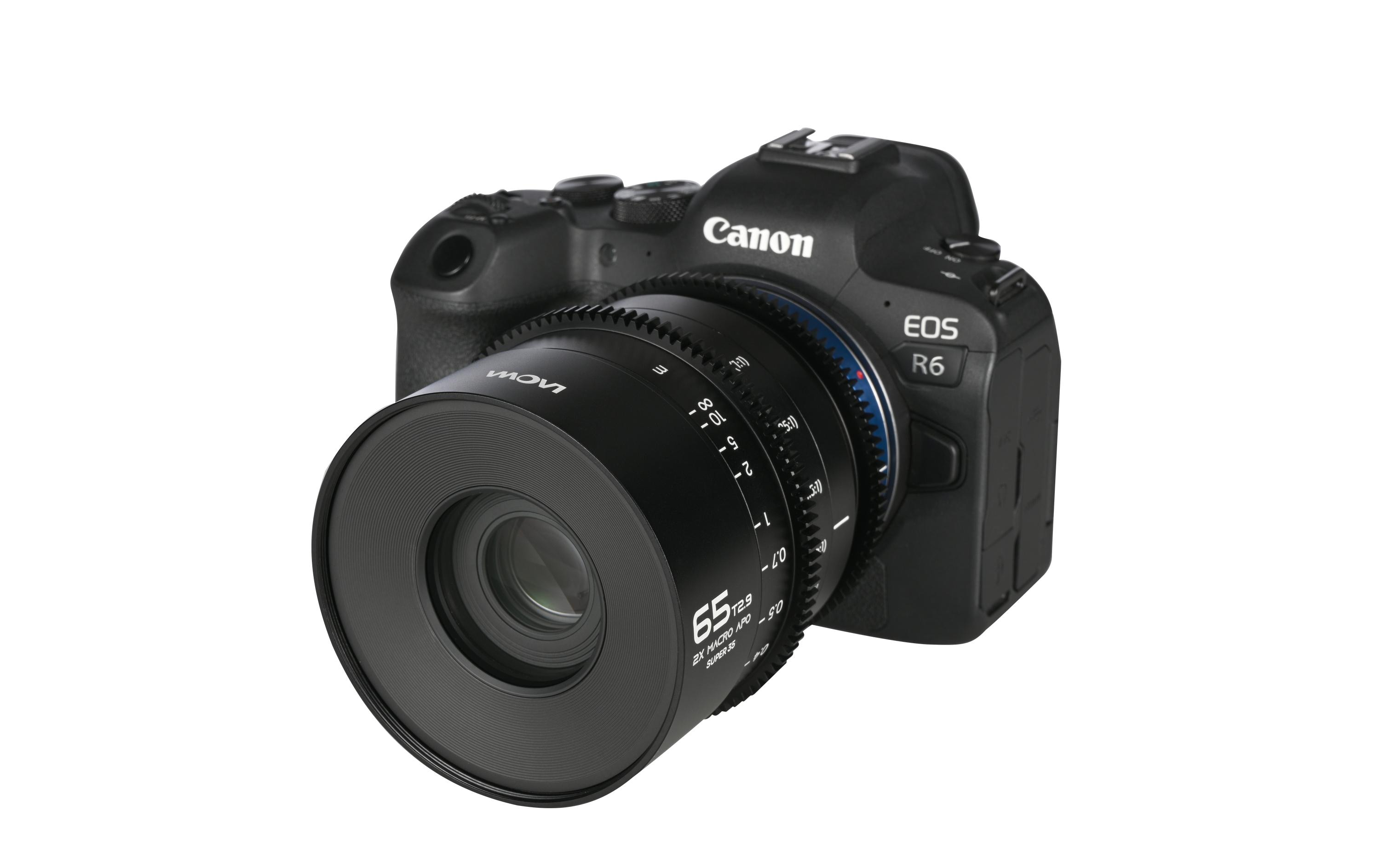 Festbrennweite 65 mm T2.9 2X Macro APO – Canon RF<br>Makro-Kinoobjektiv mit 2-facher Vergrösserung