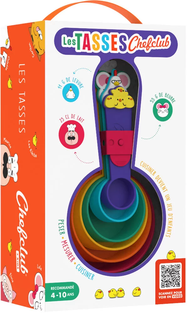 CHEFCLUB KIDS - MINI COFFRET LES TASSES