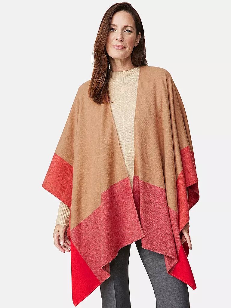 GERRY WEBER Cape - Poncho braun