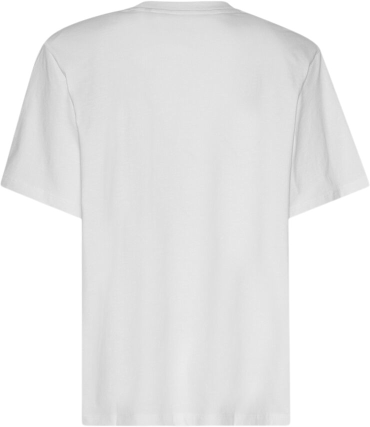 ROTATE Birger Christensen Oversized T-Shirt Bright white