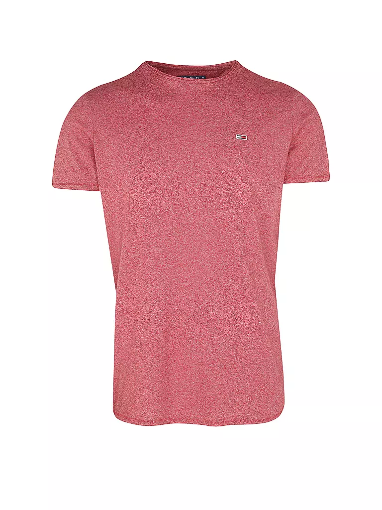 TOMMY JEANS T-Shirt dunkelrot