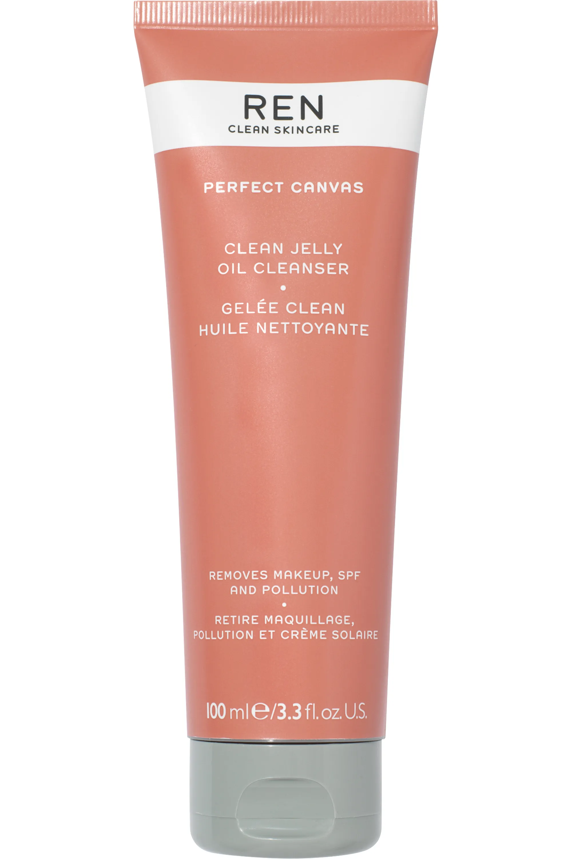 REN Gelée clean huile nettoyante et démaquillante Perfect Canvas-100 ml