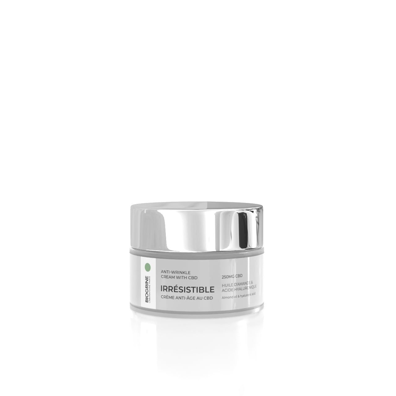 BIOGRINE „IRRESISTIBLE“ CBD-ANTI-AGING-CREME  HYALURONSÄURE