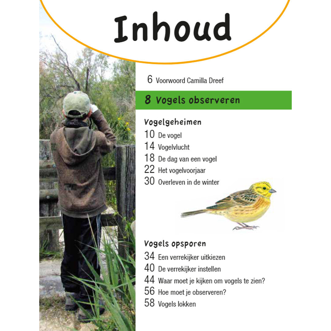 Uitgeverij kosmos vogelgids voor kids