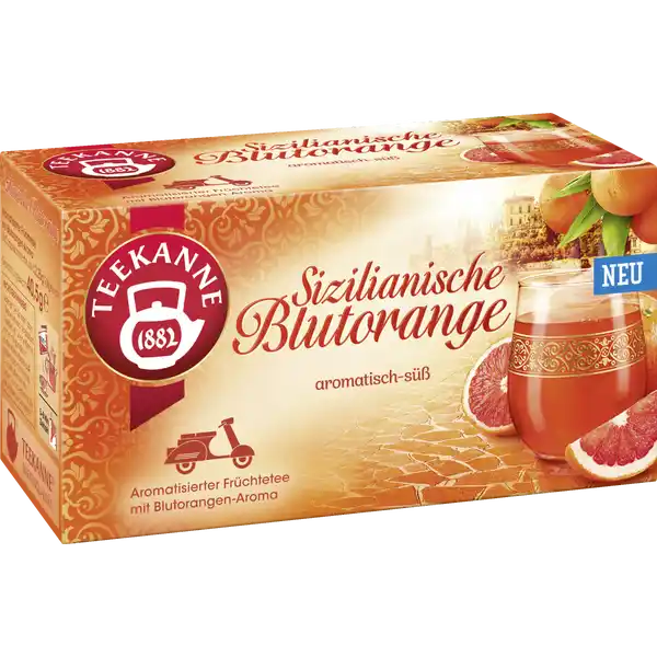 Früchtetee Sizilianische Blutorange
