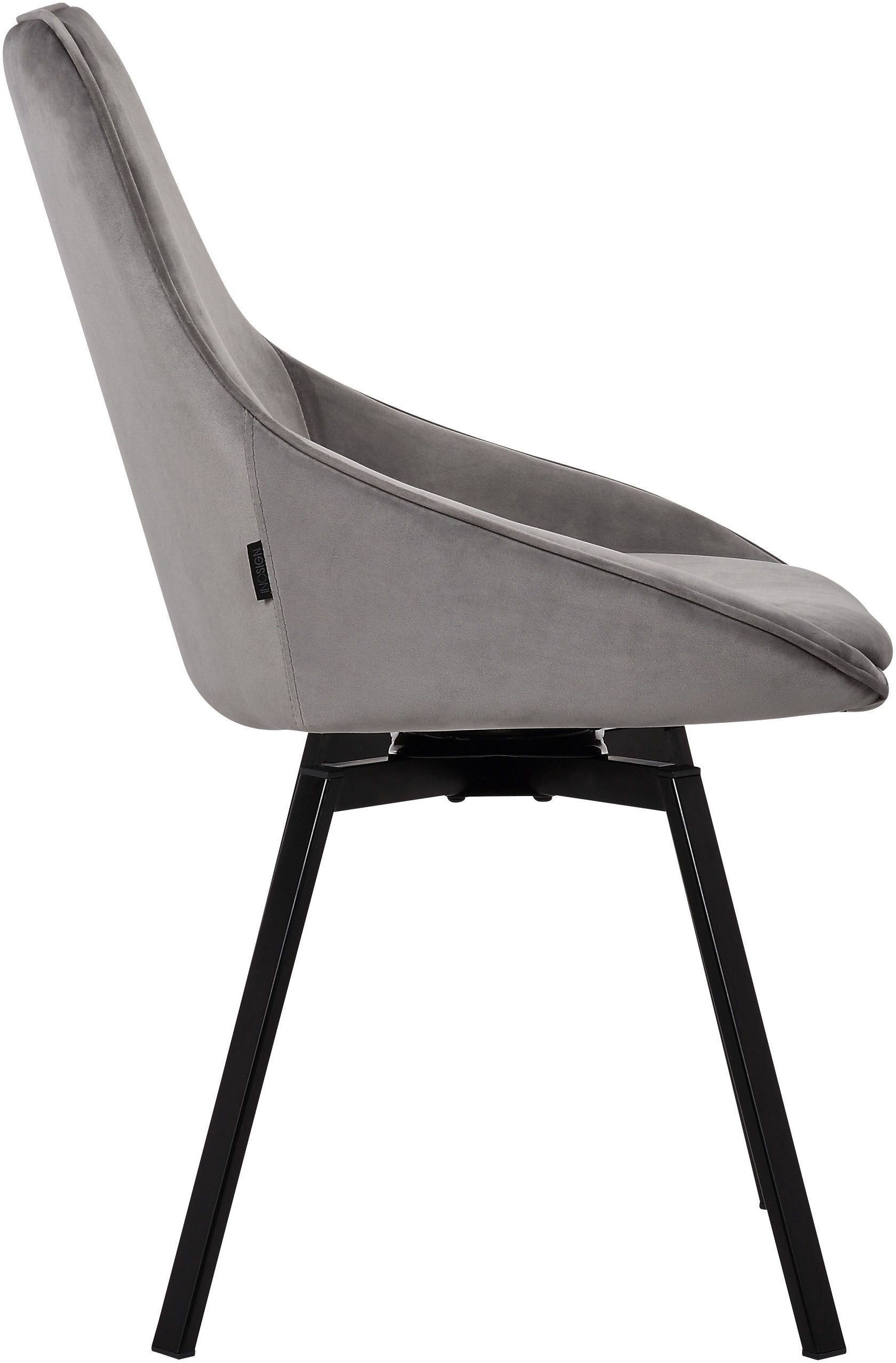 GOODproduct Esszimmerstuhl »Merisa, Polsterstuhl, Metallgestell, 2er-Set, Drehbar« ()
