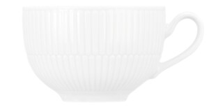 Seltmann Weiden Milchkaffeetasse AMINA 6er Set Porzellan weiß