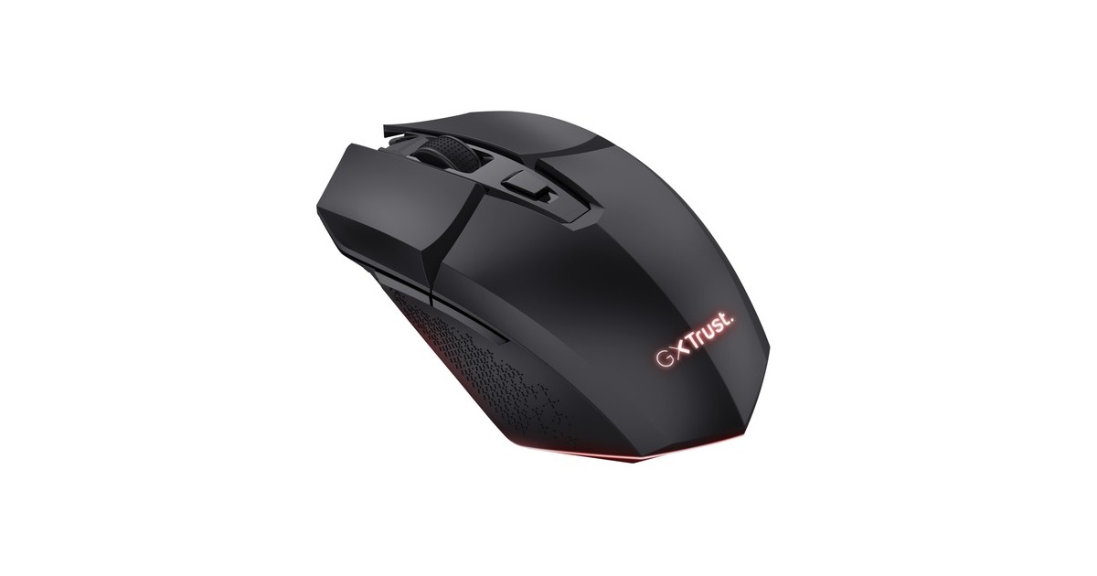 TrustGXT 110 Felox verlichte draadloze gaming muis  (Zwart, RGB | 800 - 4800 dpi)