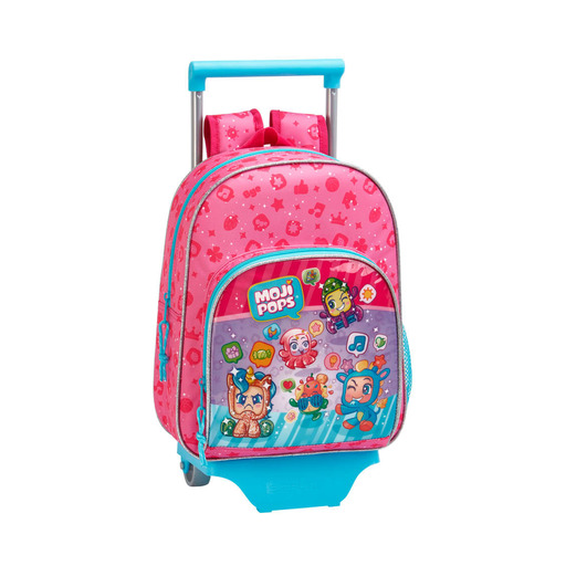 Mochila infantil pequena com rodas da Mojipops