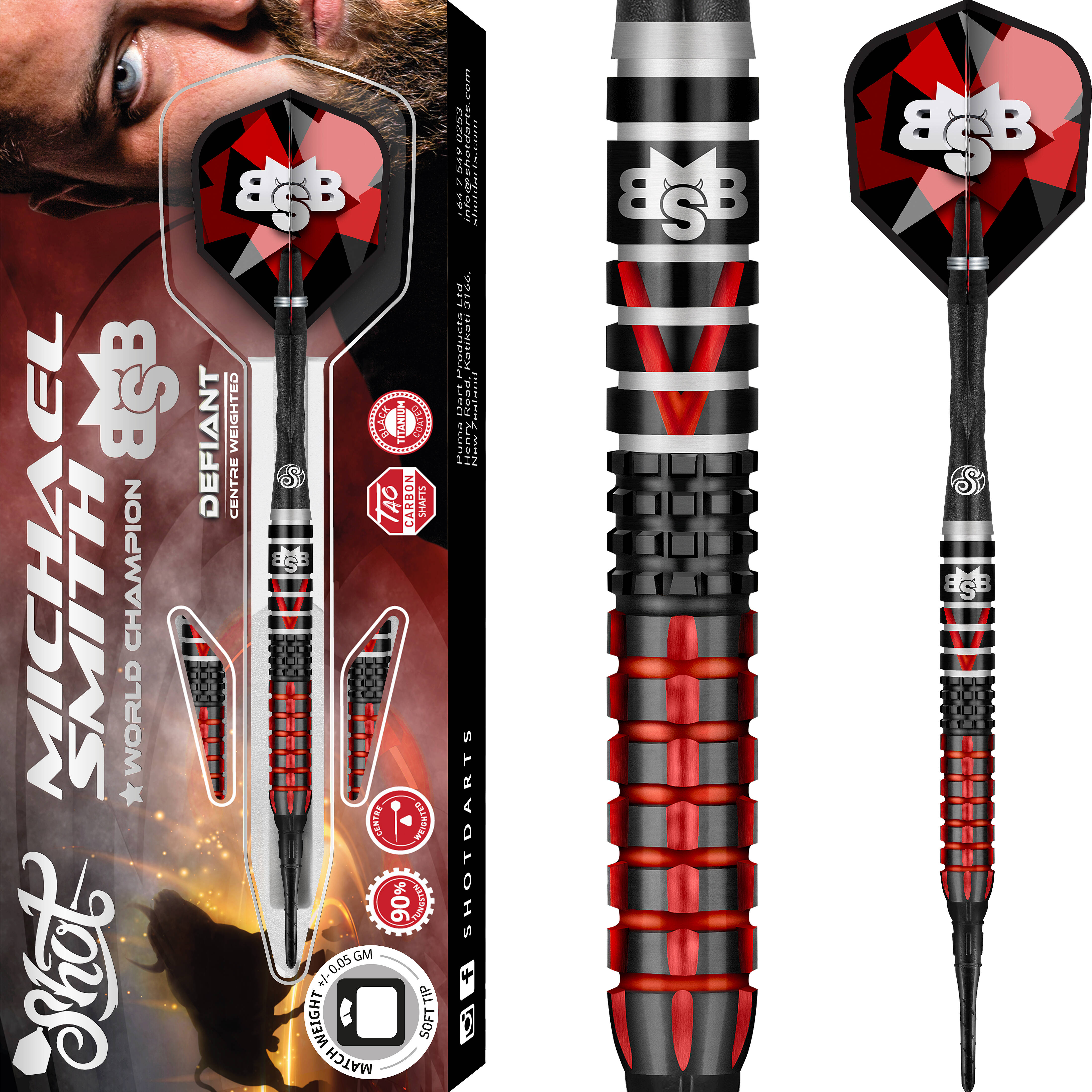 Shot - Michael Smith Defiant - Softdart