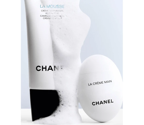 CHANEL LA MOUSSE Crème nettoyante au camélia