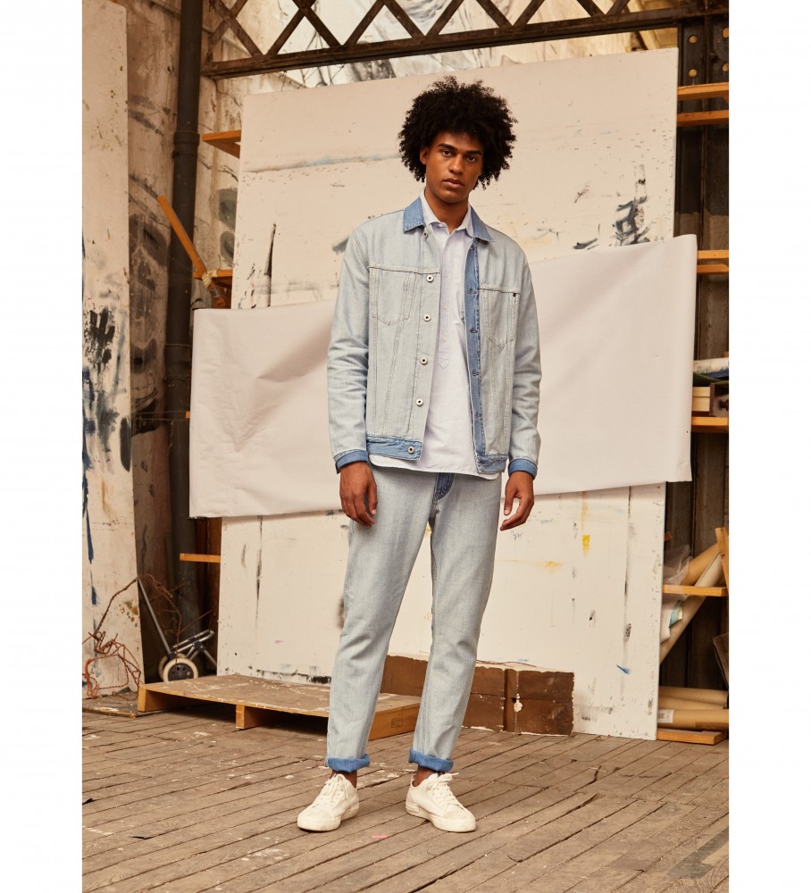 Tênis vulcanizado Pepe Jeans Allen Flag, branco