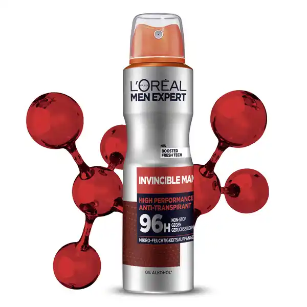 Deospray Invincible Man 96H