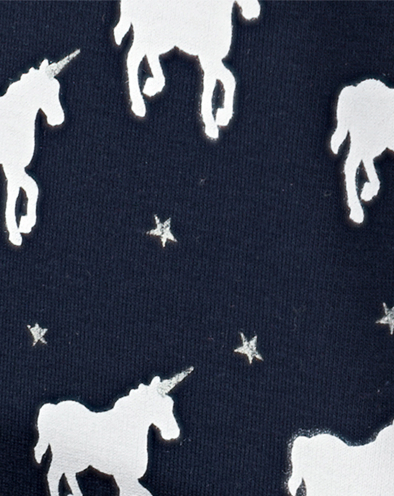 Langarmkleid UNICORN AOP in navy