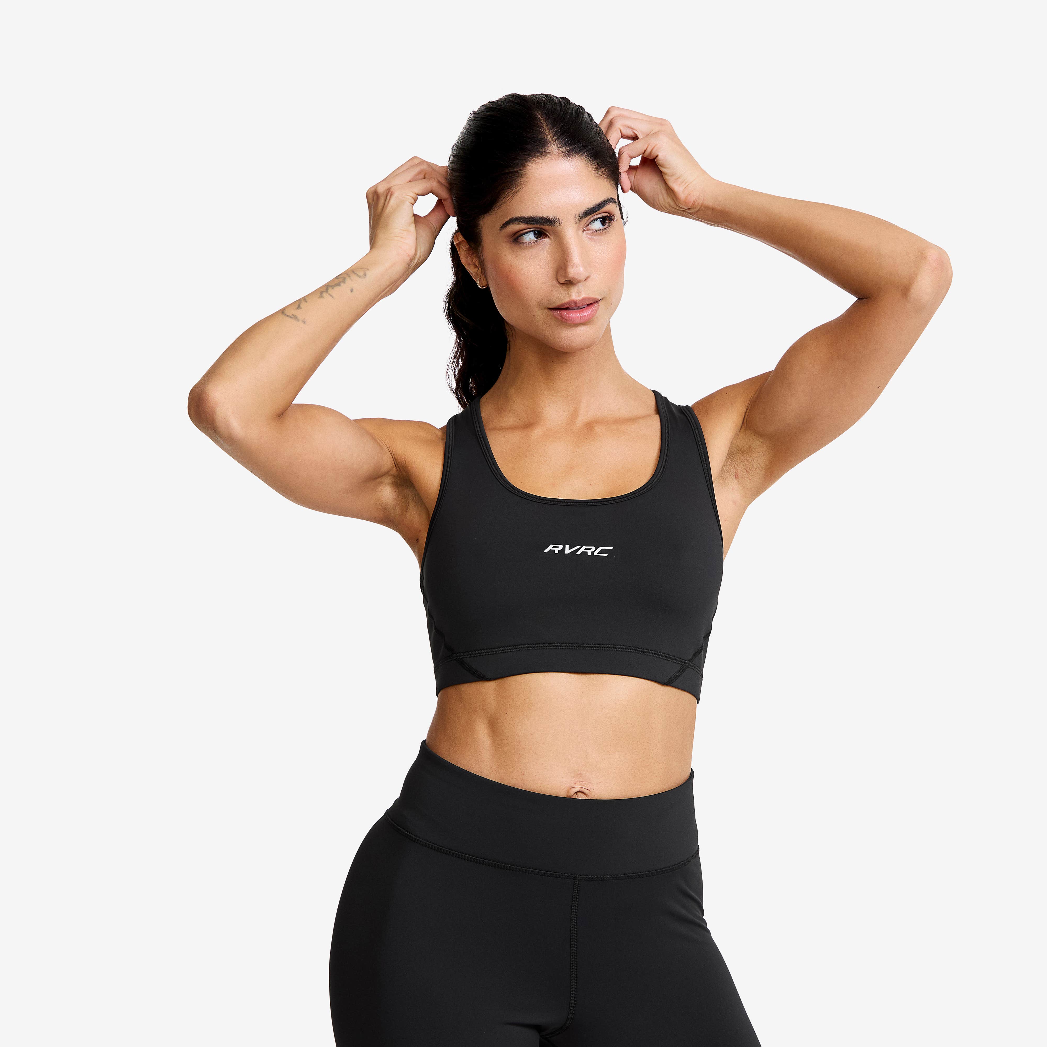 Flow Sports Bra Dame Black