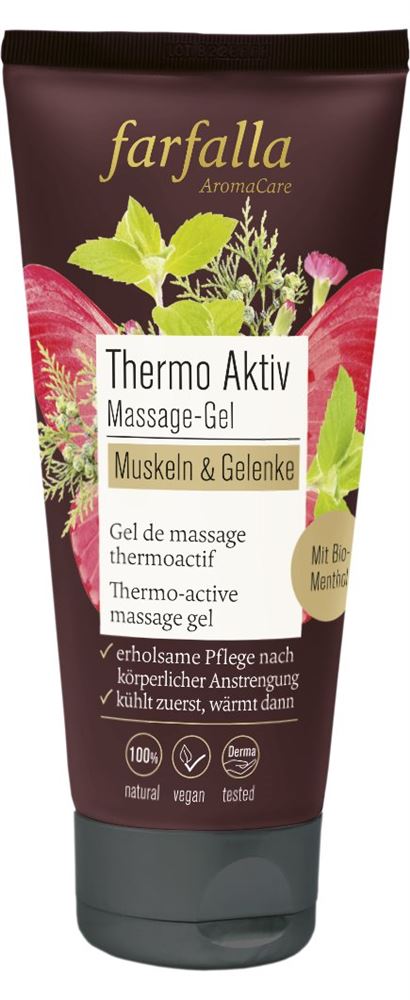 Farfalla Massage Gel<br>100 ml, Tube, Gel, Thermo Aktiv