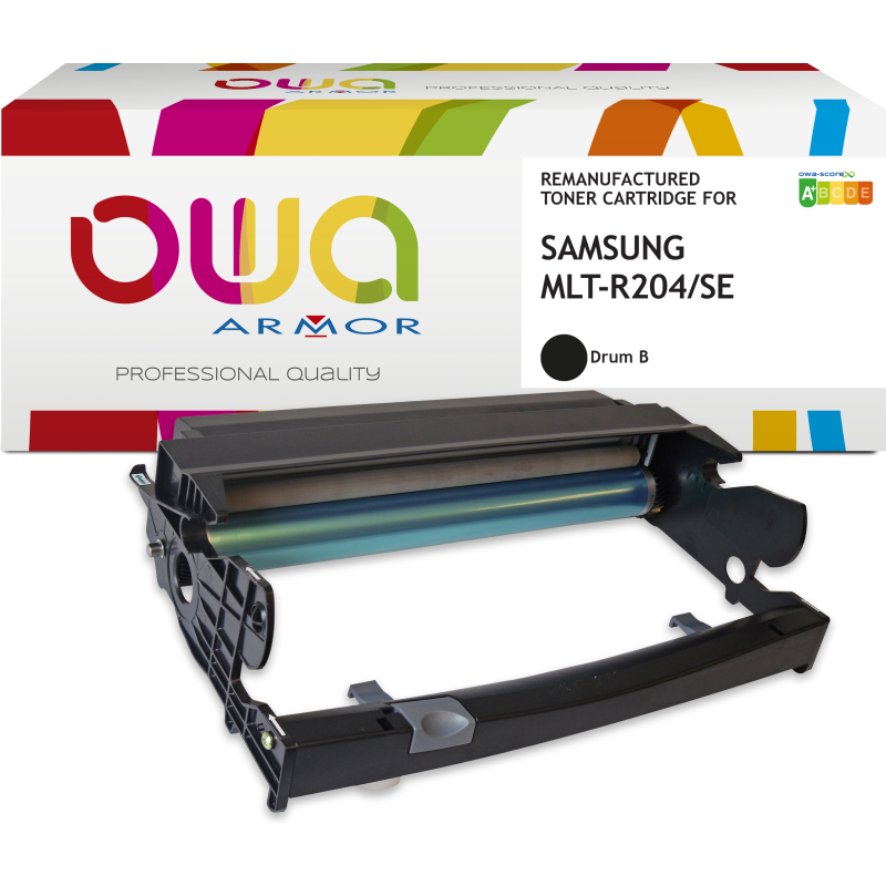Tambour remanufacturé OWA - standard - Tambour Noir - pour SAMSUNG MLT-R204/SEE