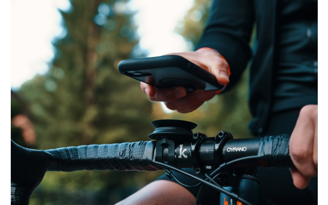 Fidlock Vacuum Handlebar Base Magnetische Smartphone Halterung für Fahrradlenker