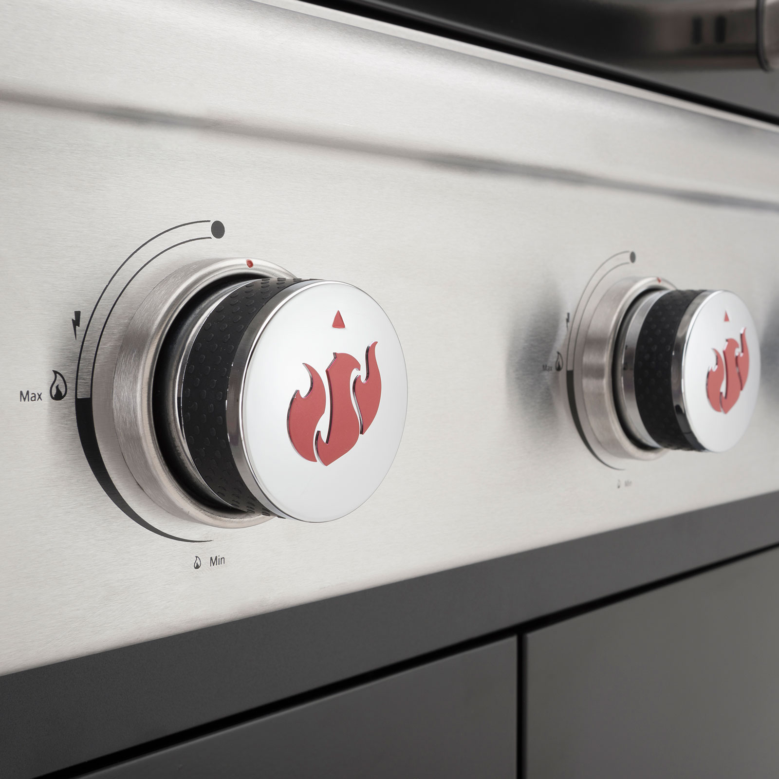 LANDMANN Gasgrill - silber - 3 Brenner