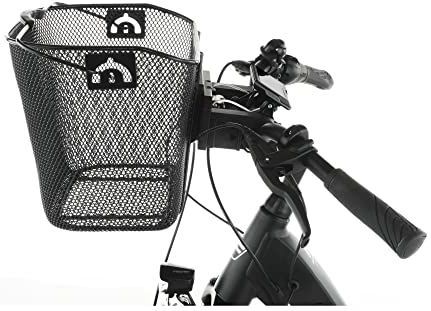 FISCHER - E-bike Mand Plus - Zwart - Afsluitbaar - Draagkracht 5 kg