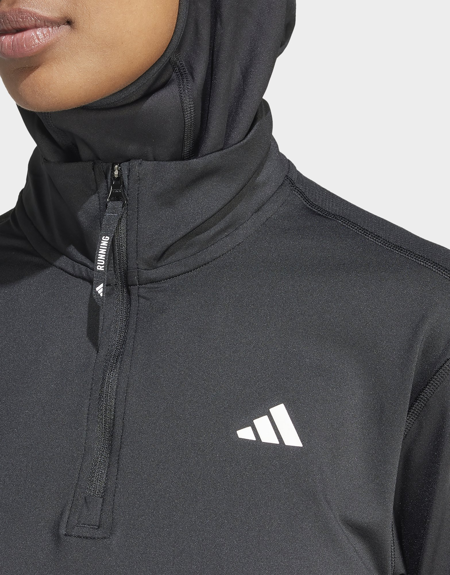adidas Veste demi-zip Own the Run