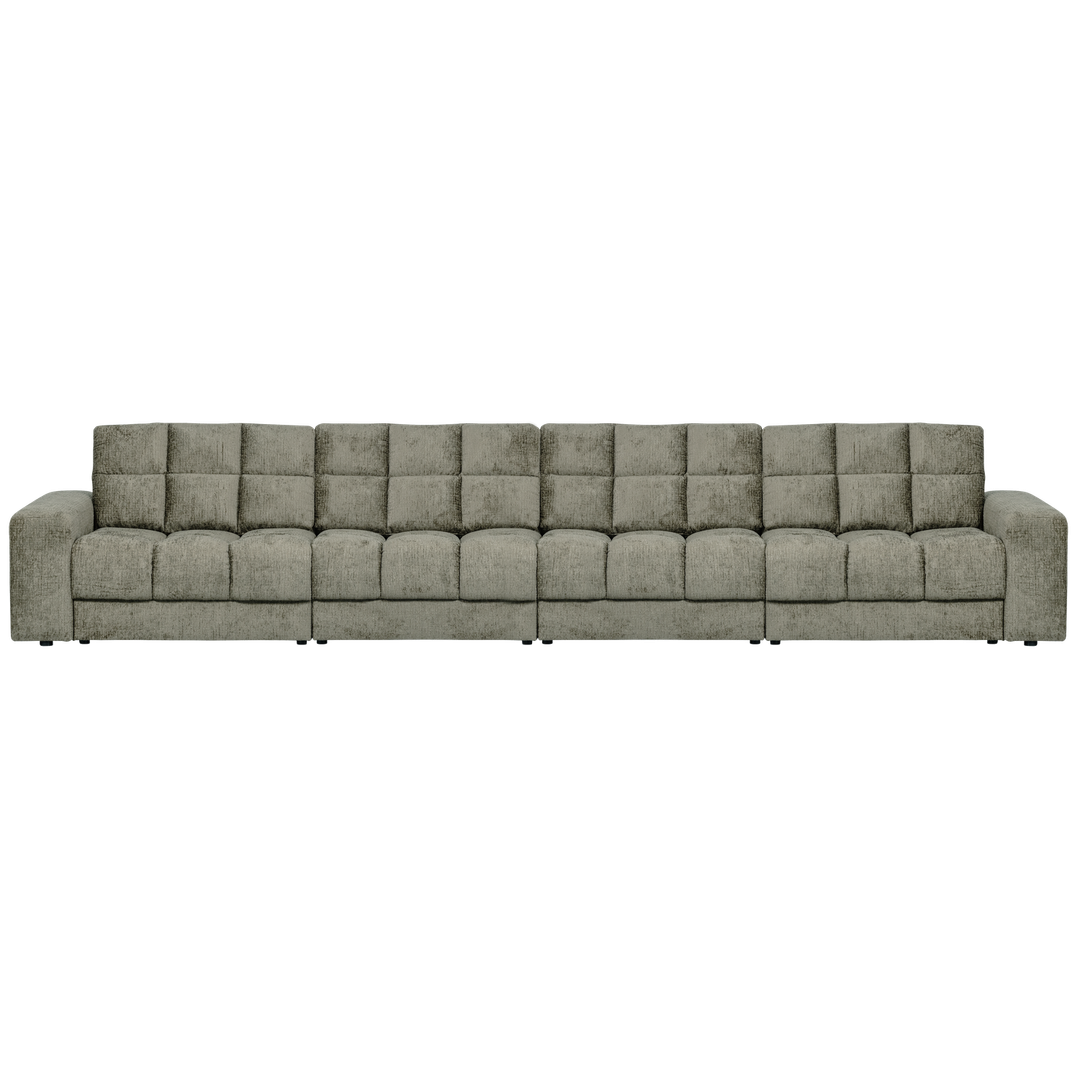 WOOOD Second Date Velvet 4-Zitsbank