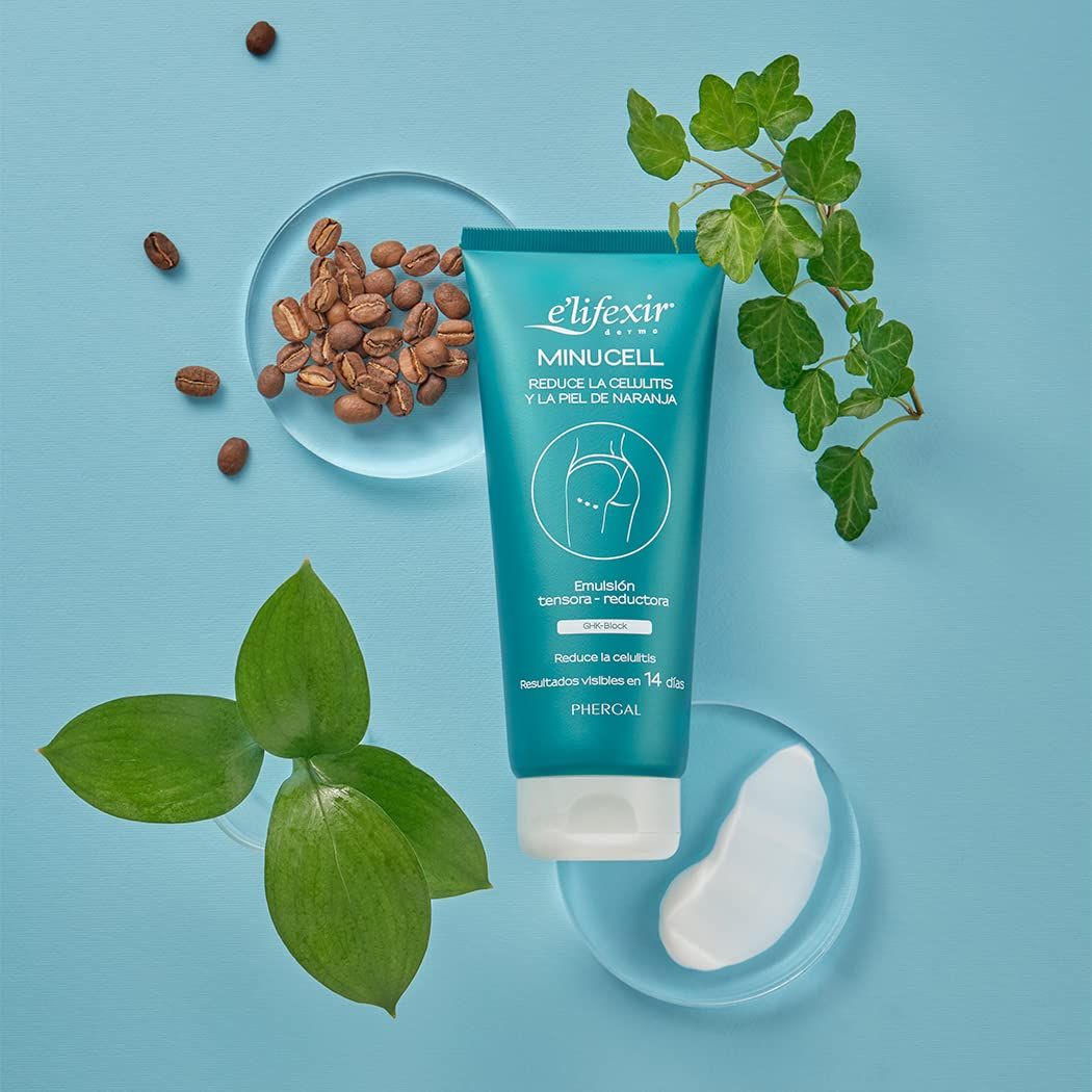 E'LIFEXIR Minucell - Anti-Cellulite-Creme Reduzierung, Strafft und umbaut Body Contour