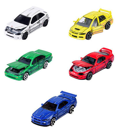 Majorette Autos - 5er-Pack - Japan-Serie