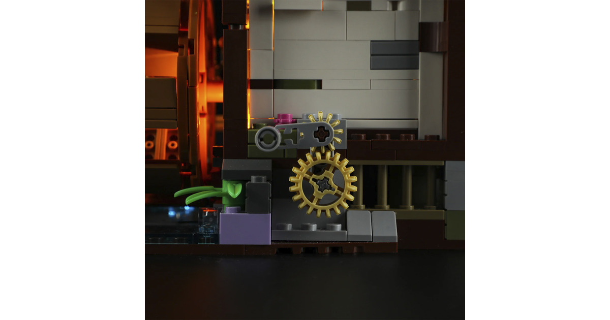 LumibricksMiddle Ages - Medieval Water Mill Constructiespeelgoed  (F9061)