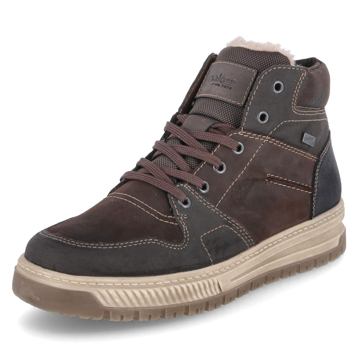 Rieker Winterboots - braun kombi