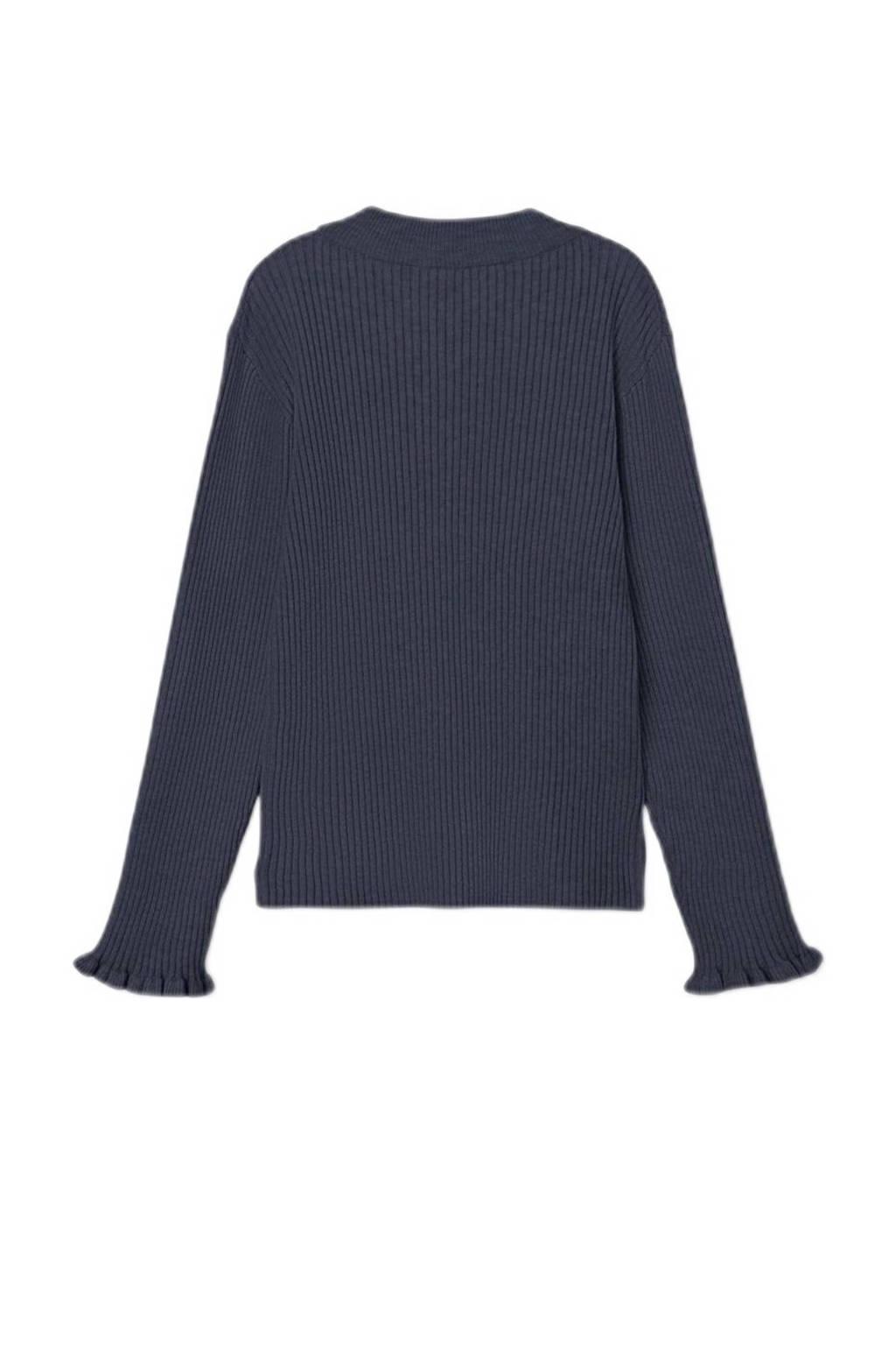 NAME IT longsleeve NMFVIANNA donkerblauw