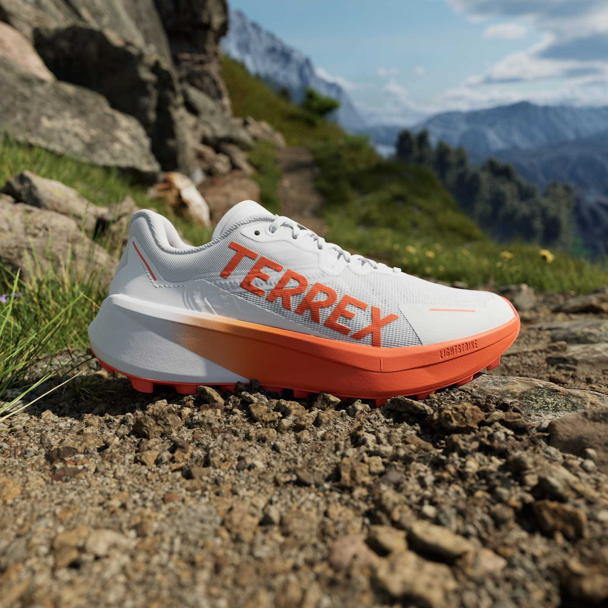 Terrex Agravic 3 Dame Cloud White/Semi Impact Orange/Dash Grey
