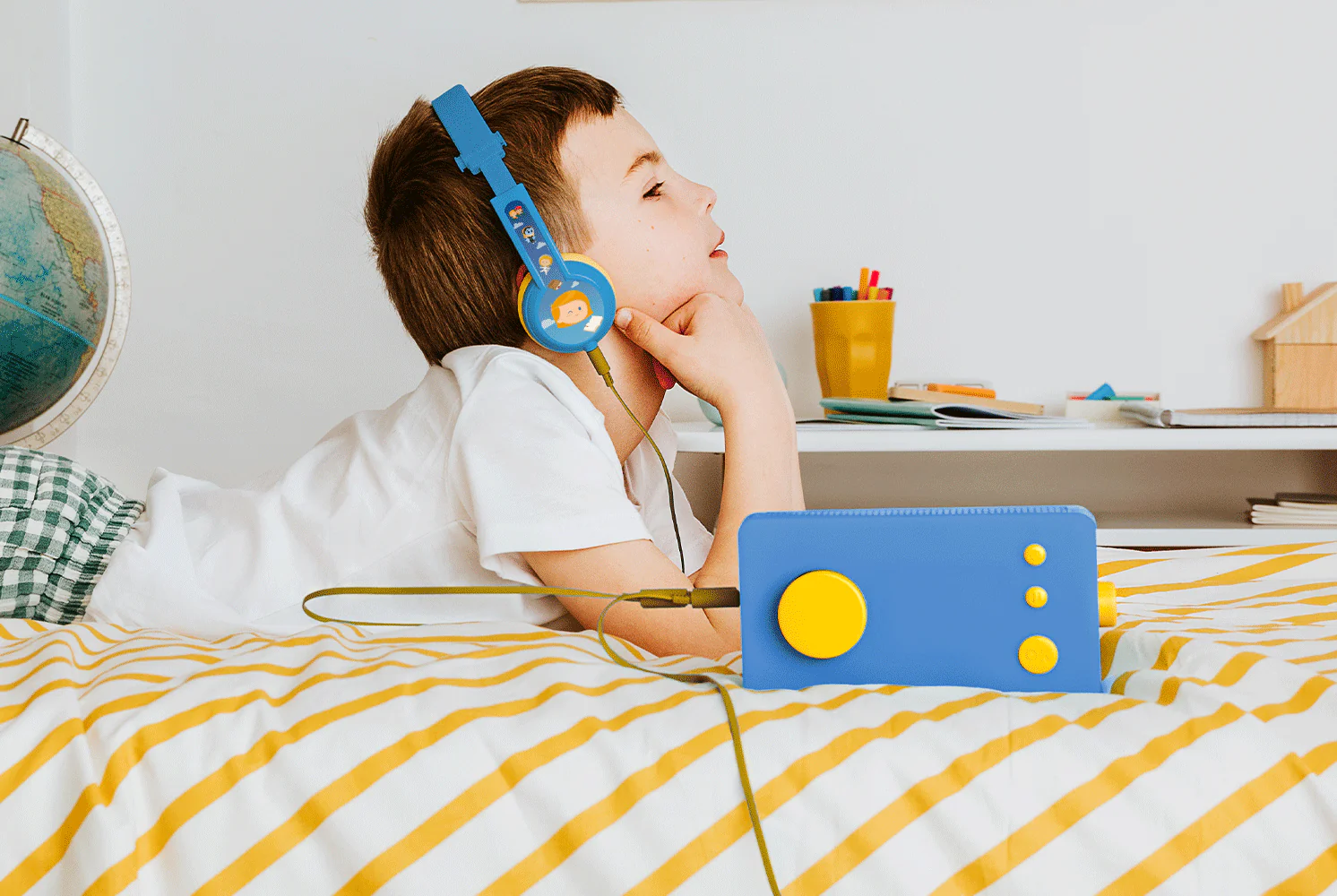 Casque audio - Bleu