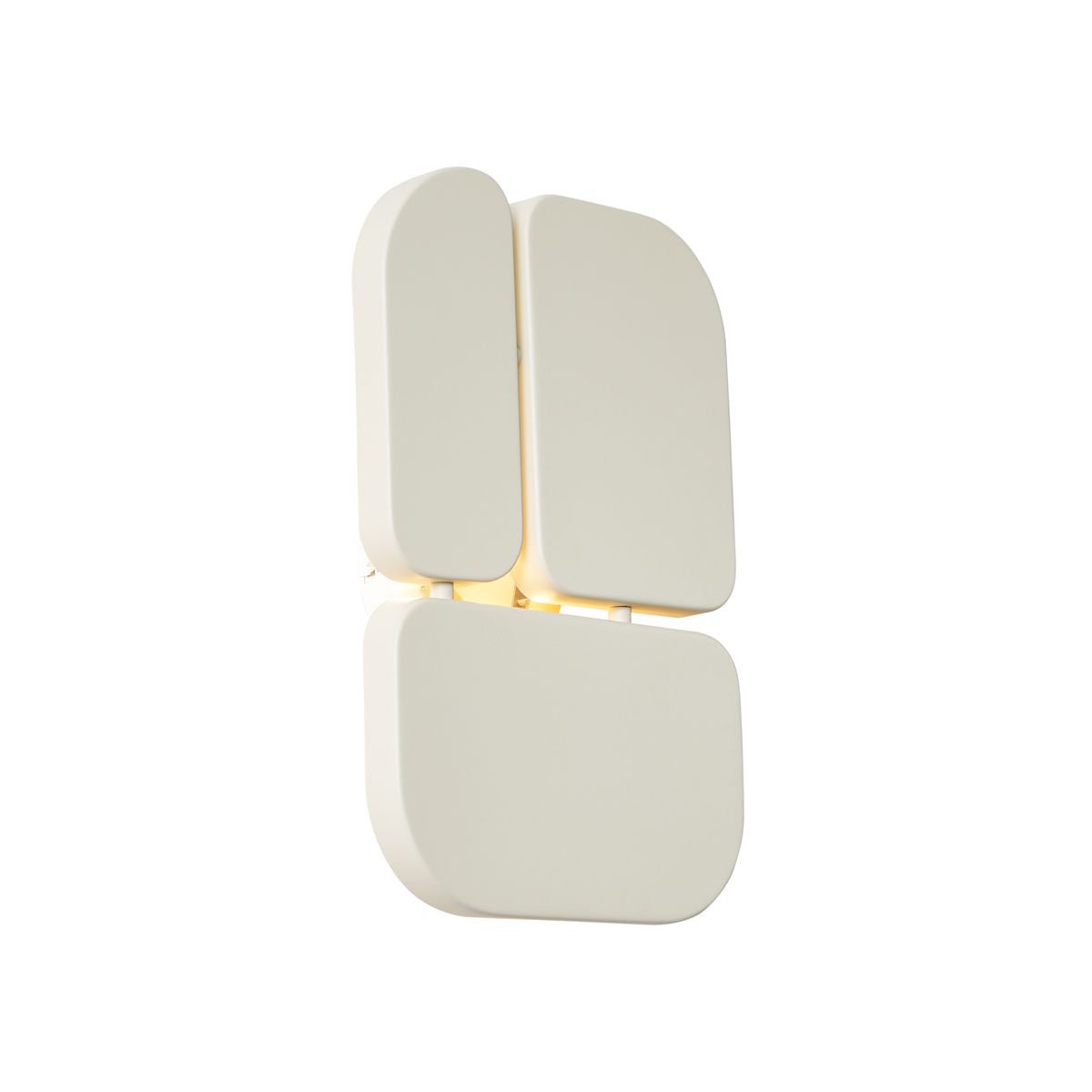 Design wandlamp beige 3-lichts - Planes