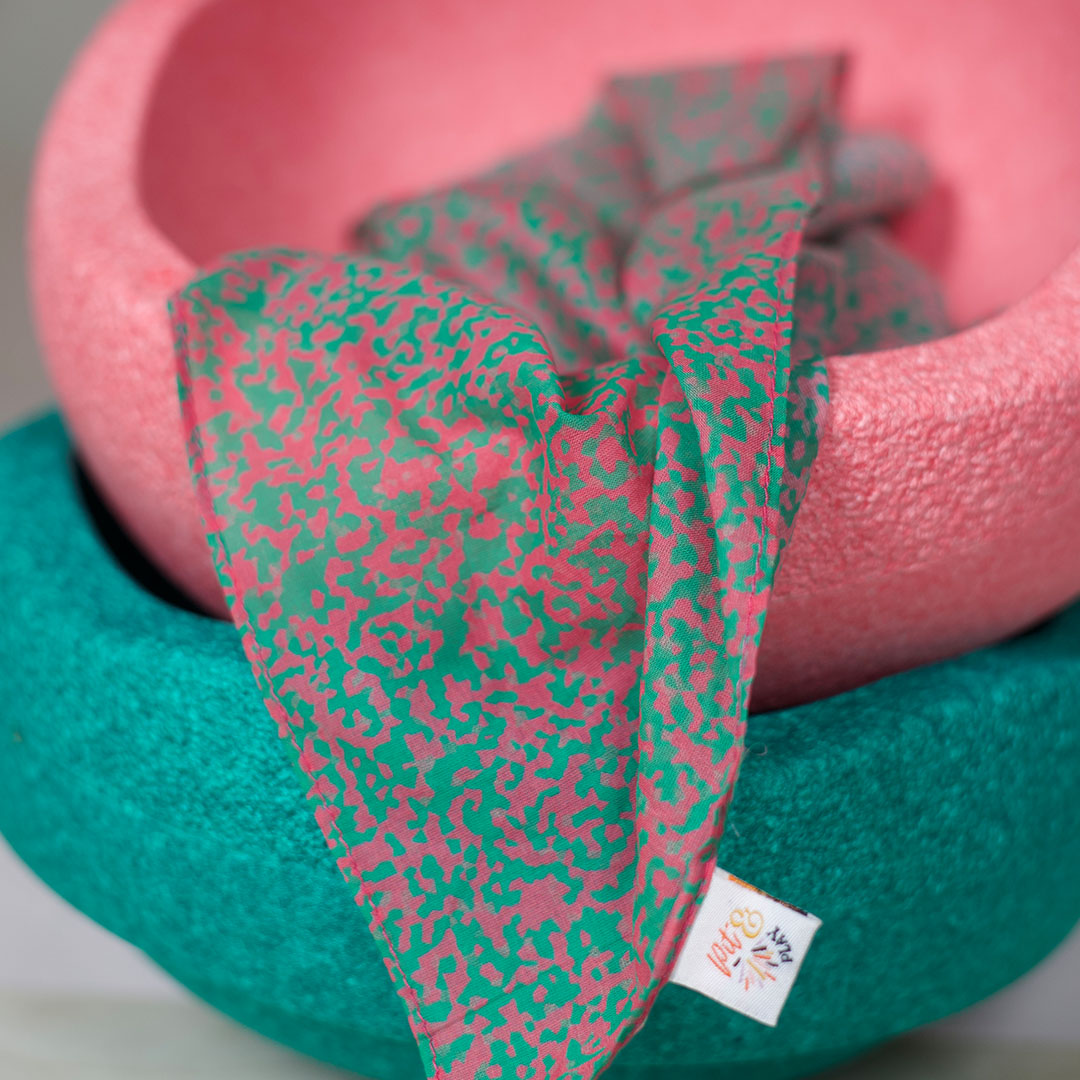 pit and play speeldoek - bloom - 75x75 cm