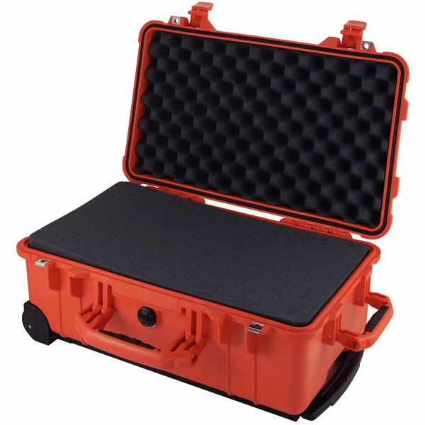Peli 1510 Foam Orange