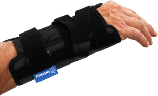 Thuasne Ligaflex Classic Polsbrace 2 Links Zwart 1ST