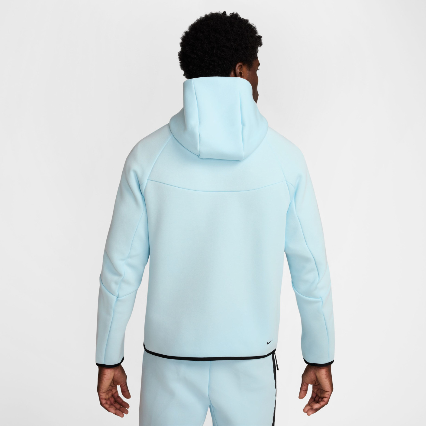 Nike Tech Fleece Sportswear Vest Lichtblauw Zwart