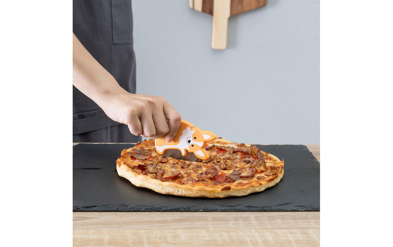 Pizzaschneider Corgi Lovers Orange/WeissPizzaschneider