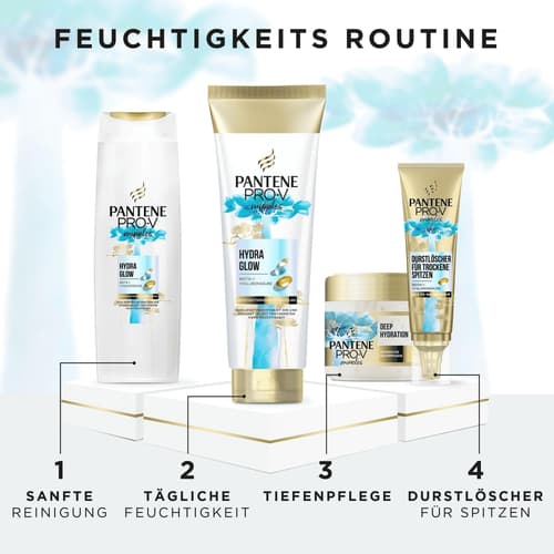 Pantene Pro-V Miracles Hydra Glow Feuchtigkeitsspendende Pflegespülung mit Biotin