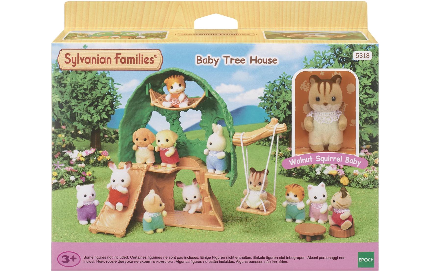 Sylvanian Families Baby Abenteuer BaumhausSpiel-Set mit Figur