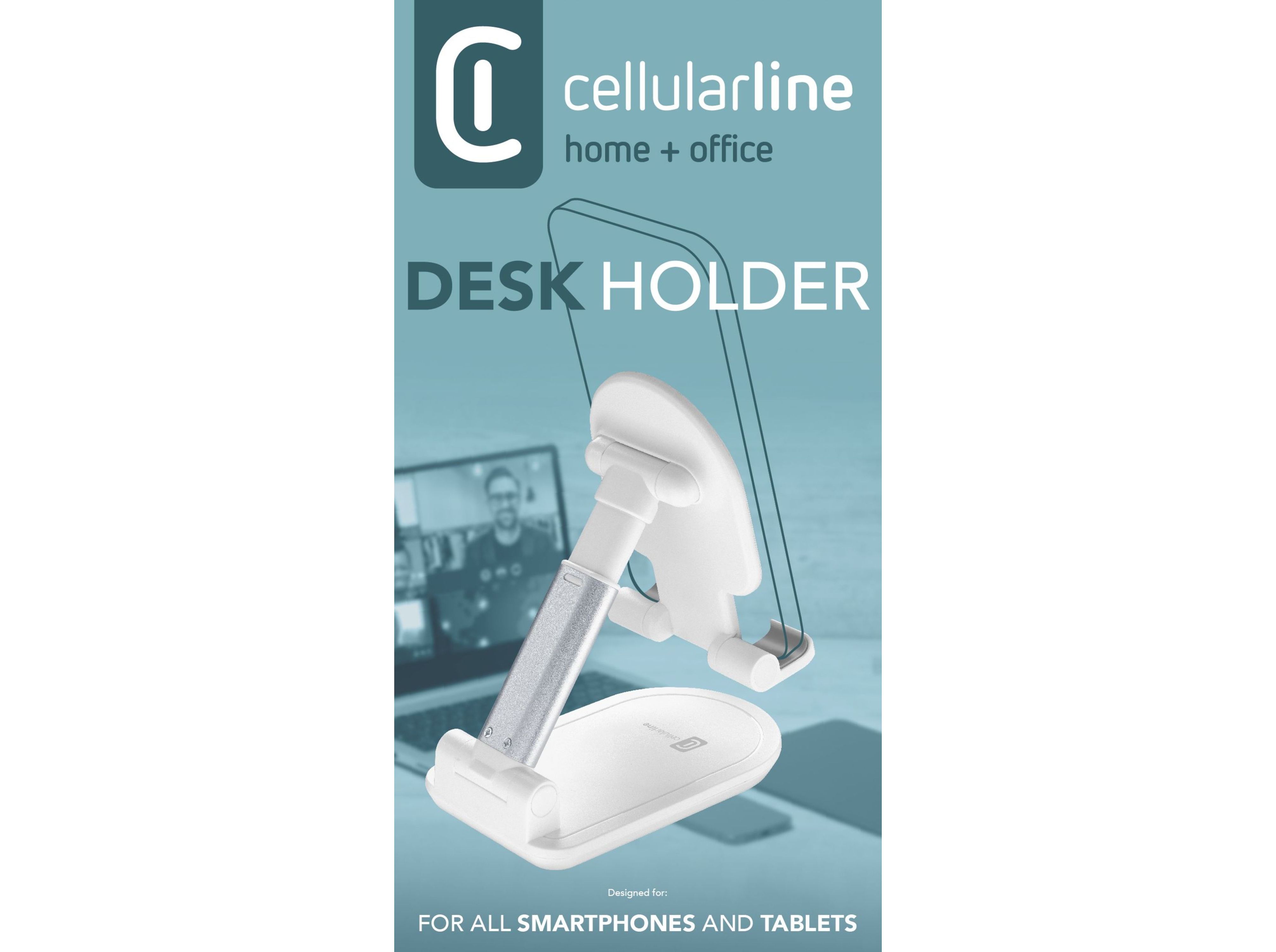 SUPORTE TELEMÓVEL / TABLET PARA MESA CELLULARLINE TABLESTANDW