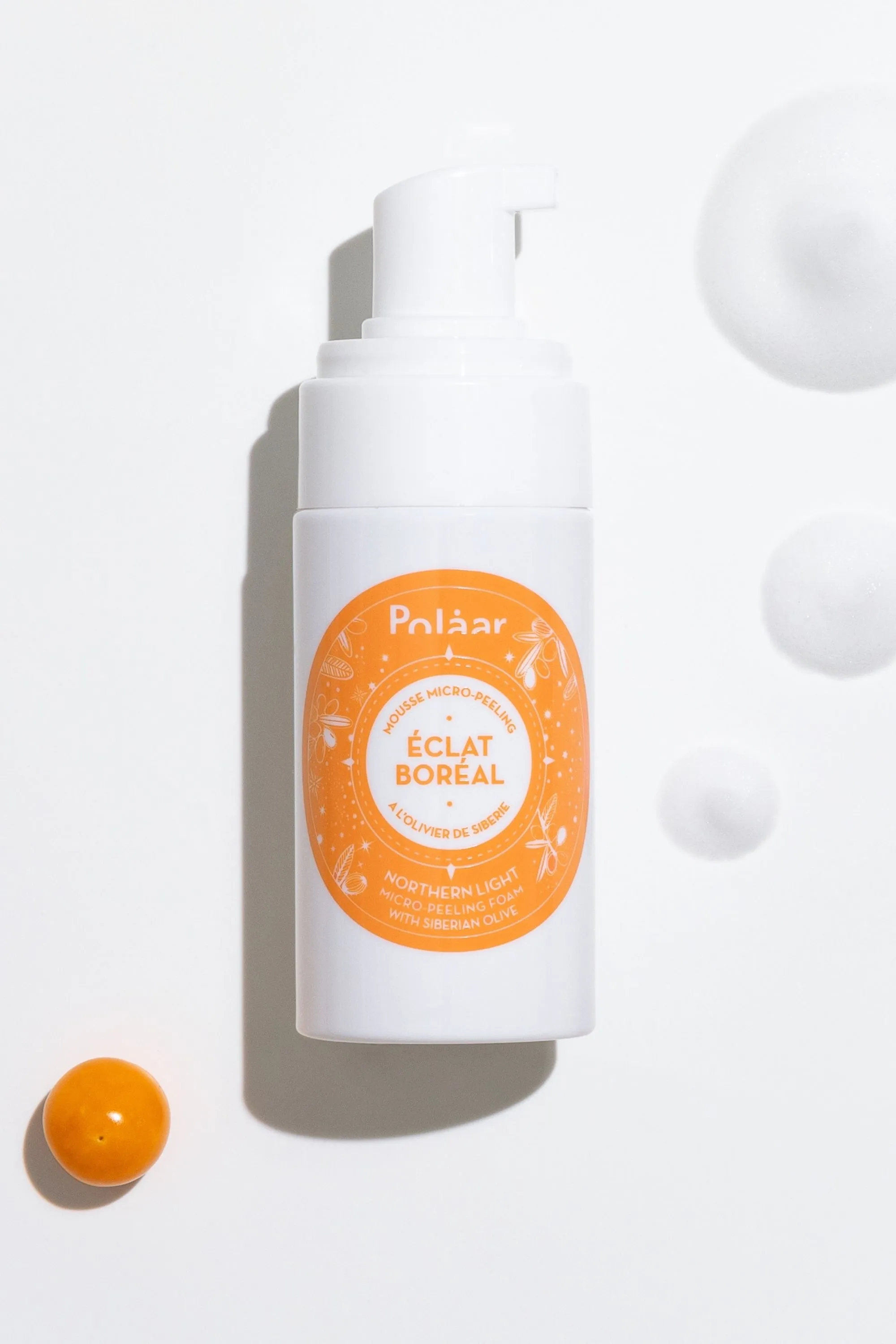 Polaar Mousse micro-peeling Eclat Boréal à l’Olivier de Sibérie-100 ml