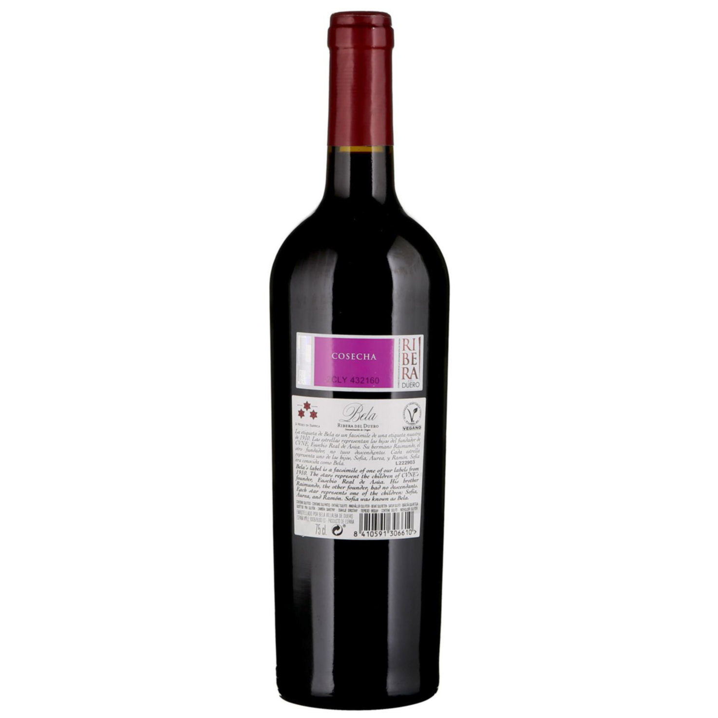 Ribera del Duero DO Tempranillo Roble Bela -75cl