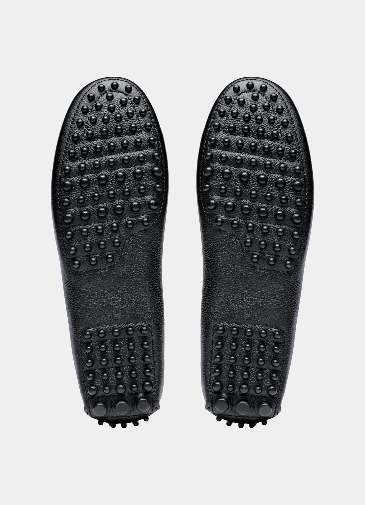 Mocassins de conduite noirs