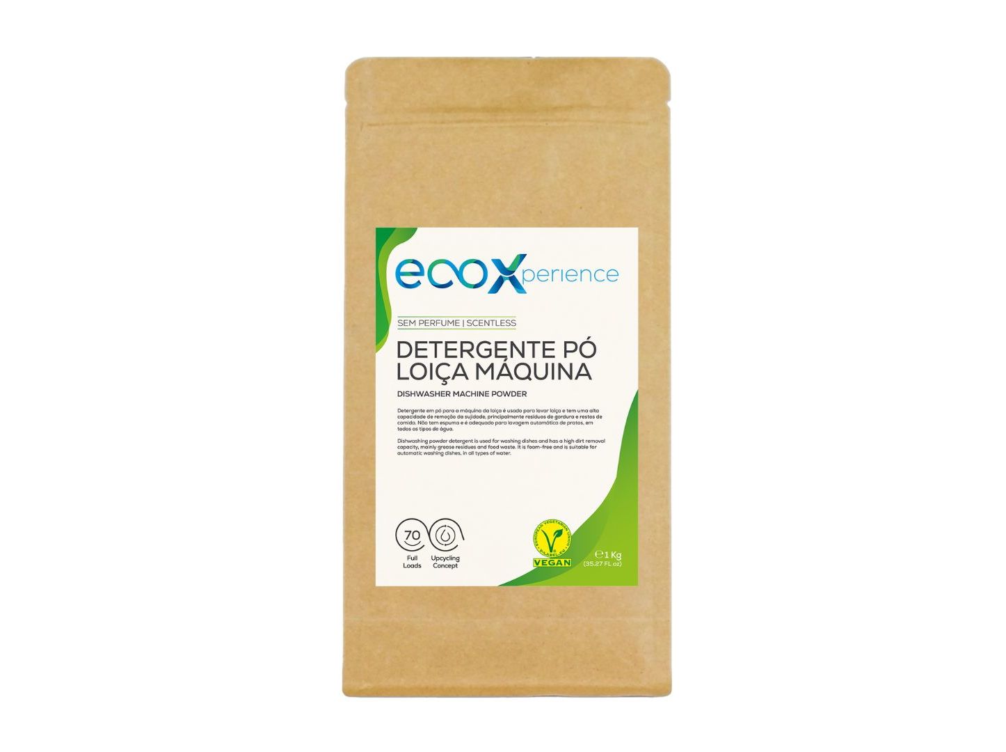 DETERGENTE LOIÇA MÁQUINA ECOX PÓ 70 DOSES