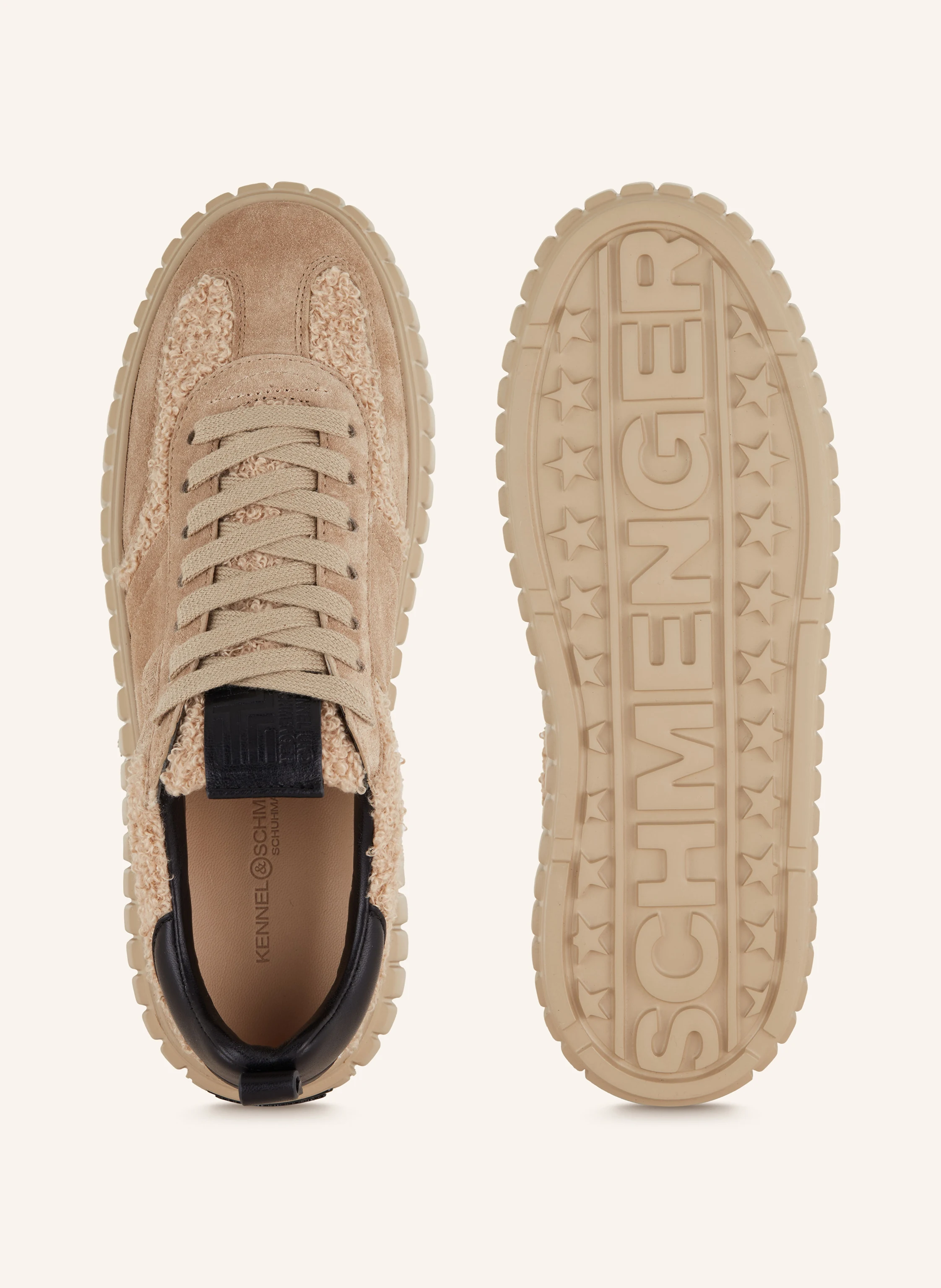 KENNEL & SCHMENGER Sneaker ZAP mit Teddyfell
