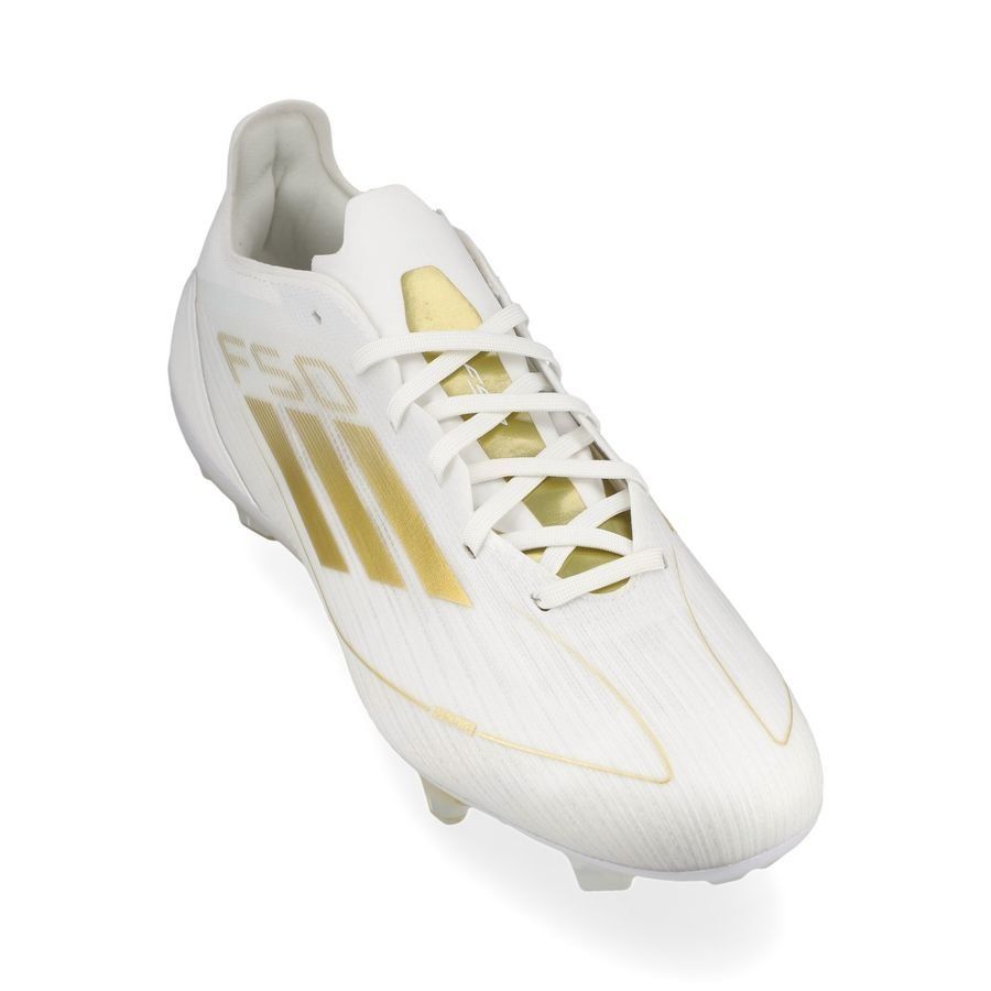 adidas F50 Pro FG Day Spark - Blanc/Doré/Blanc
