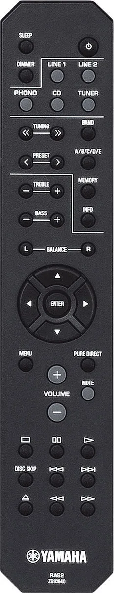 Yamaha A-S201 Noir Amplis hi-fi stéréo