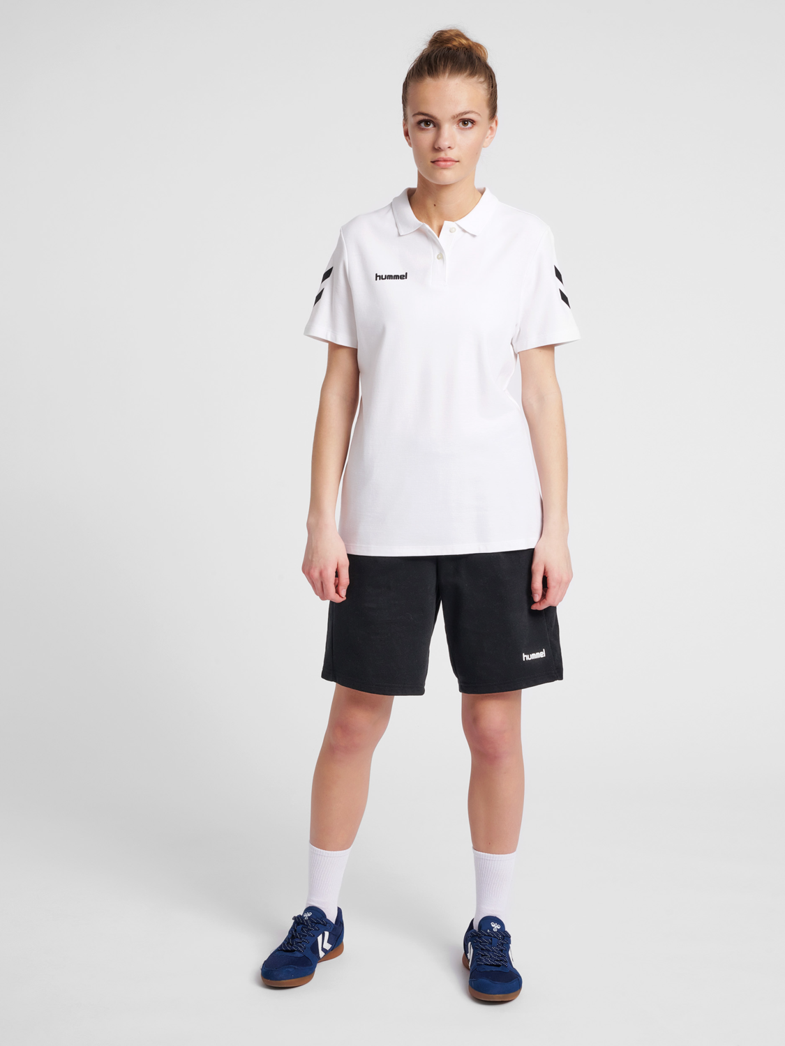 HUMMEL GO COTTON POLO WOMAN